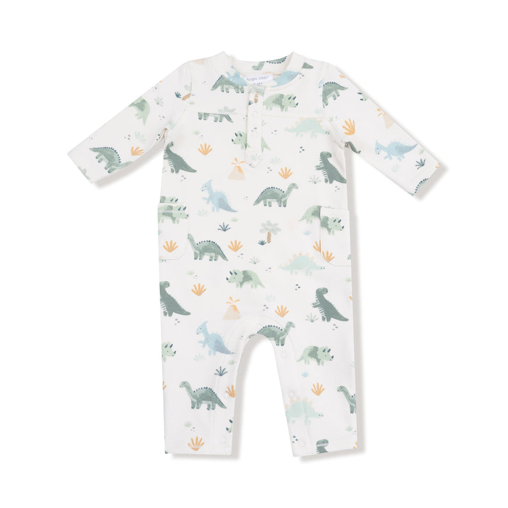 Uni Romper - Soft Dinos
