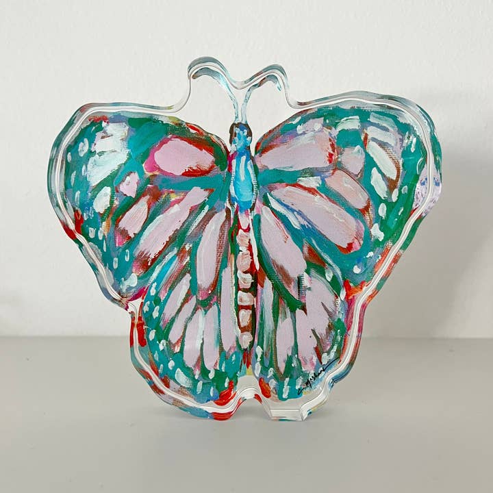 Acrylic Blocks: Butterfly II