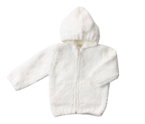Chenille Hoodie - White