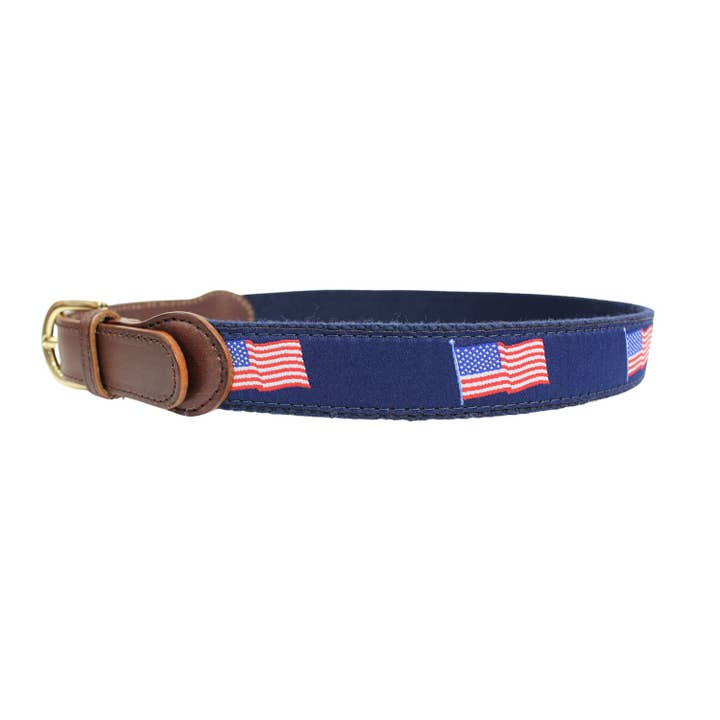Flag Ribbon Belt