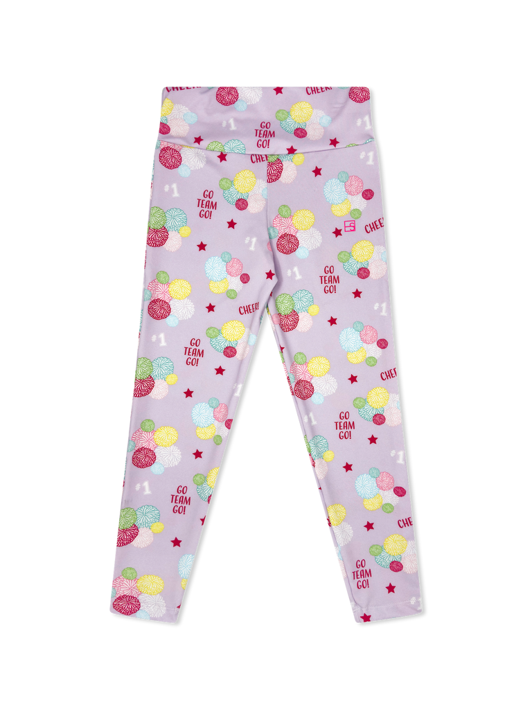 Abigail High Waist Legging - Cheer Goals