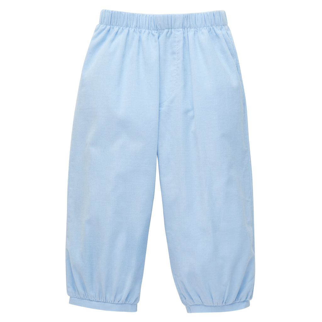 Banded Pant - Light Blue Corduroy