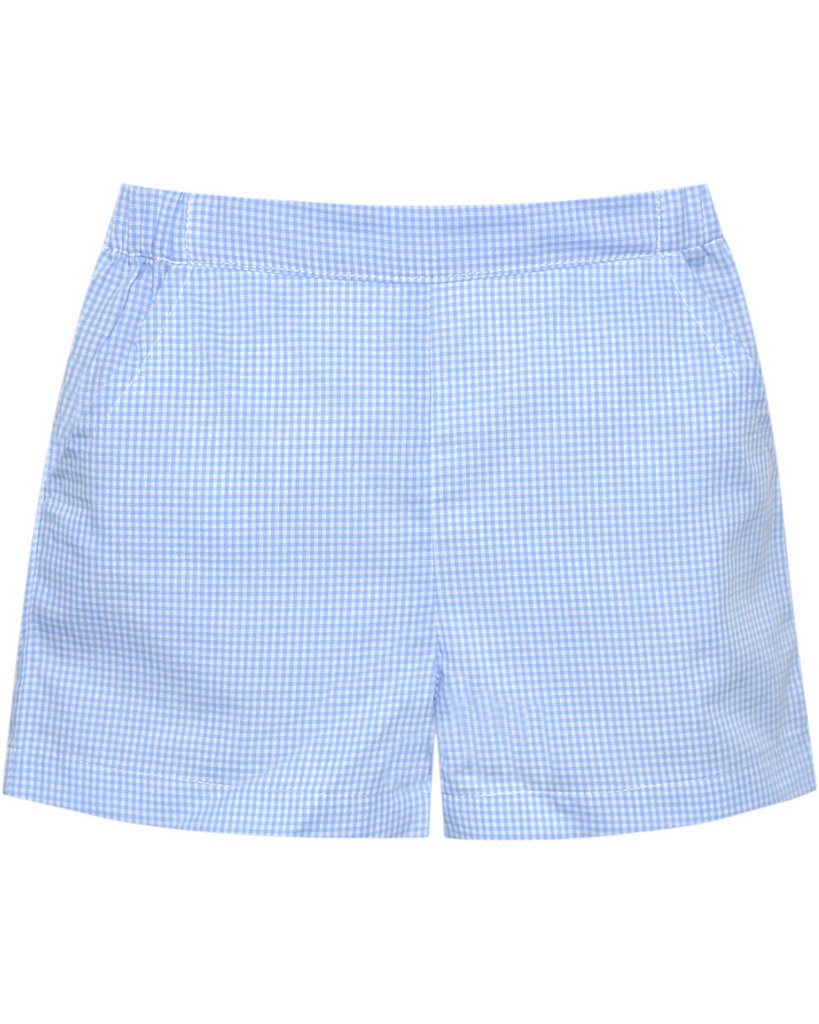 Blue Gingham Bennett Short