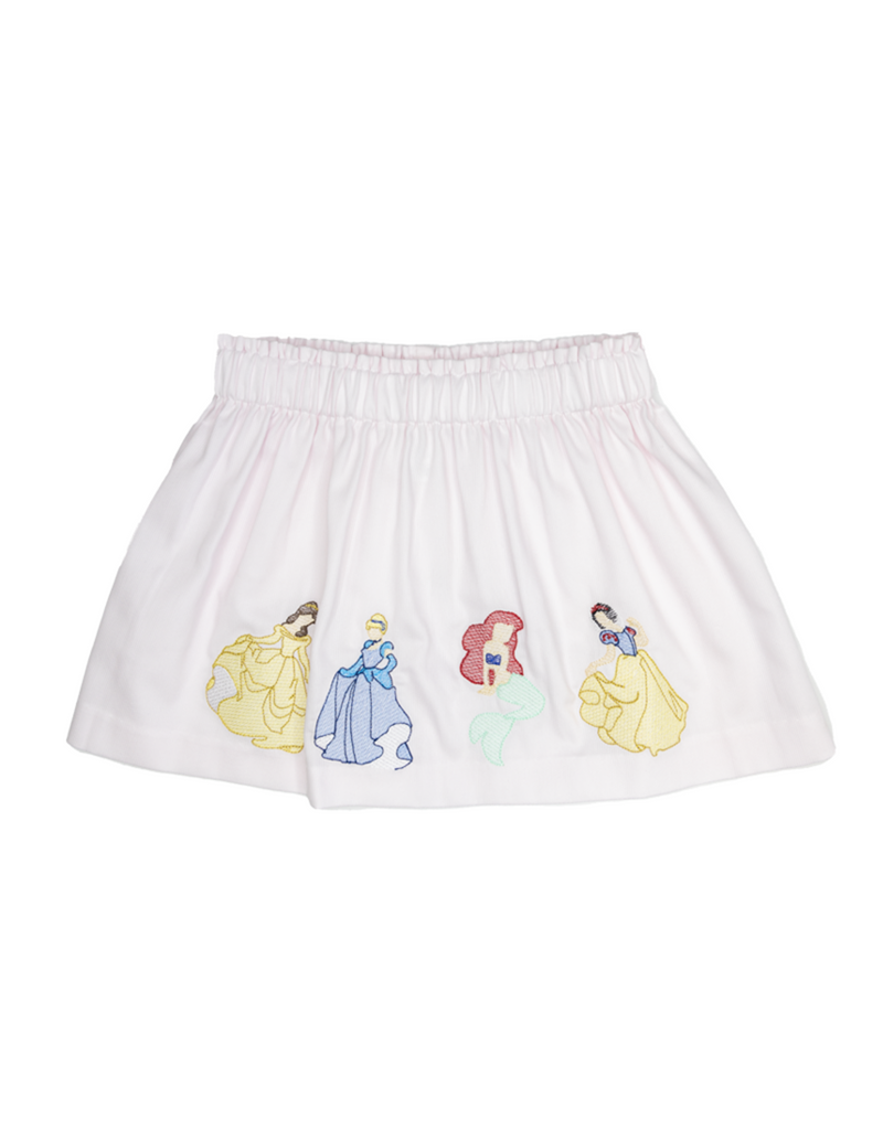 Princess Embroidered Skirt - Pink