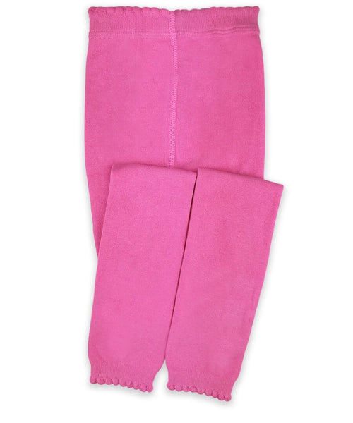 Scalloped Footless Tights