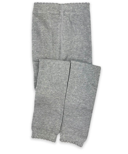 Scalloped Footless Tights