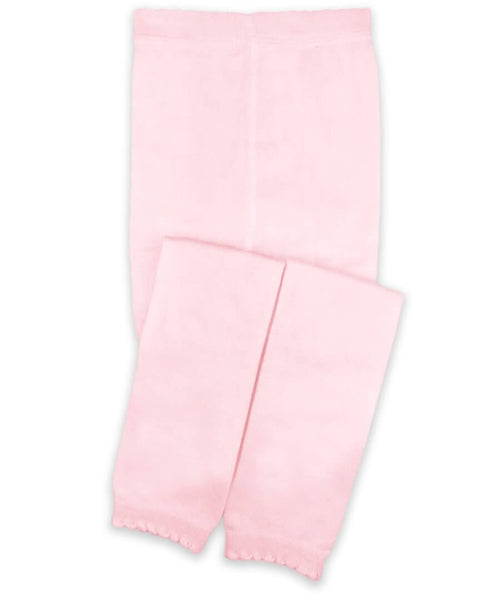 Scalloped Footless Tights
