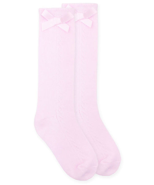 Bow Knee High Socks