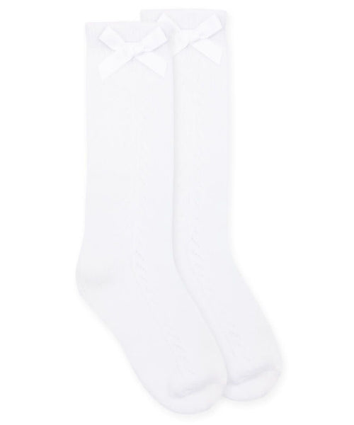 Bow Knee High Socks