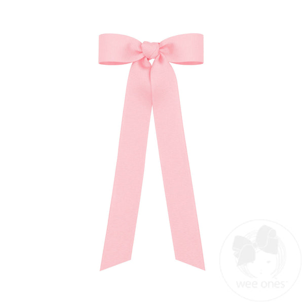 Mini Grosgrain Bow with Tails