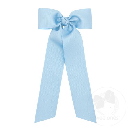 Medium Grosgrain Bow with Tails