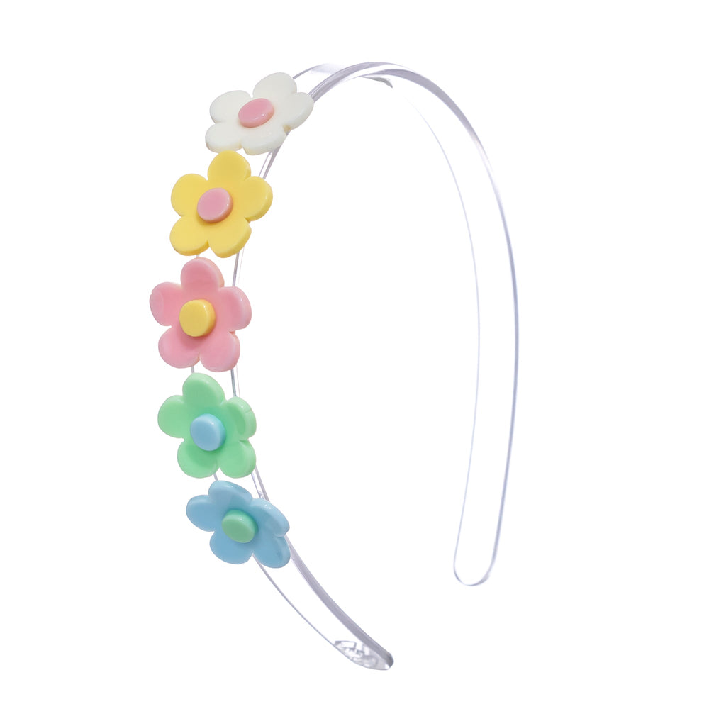 Multi Flowers Pastel Headband