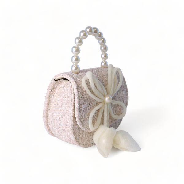 Bowtie Tweed Purse