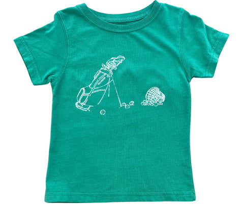 Green Golf Bag T-Shirt