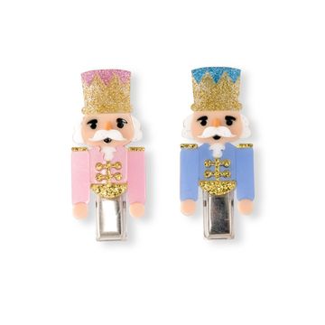 Nutcracker Hair Clips