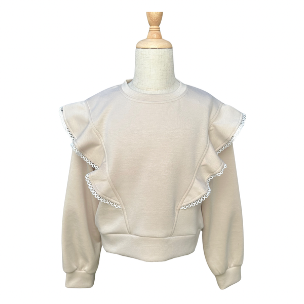 Livvy Sweatshirt - Beige