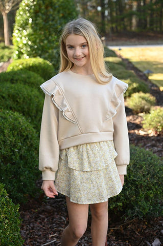 Livvy Sweatshirt - Beige