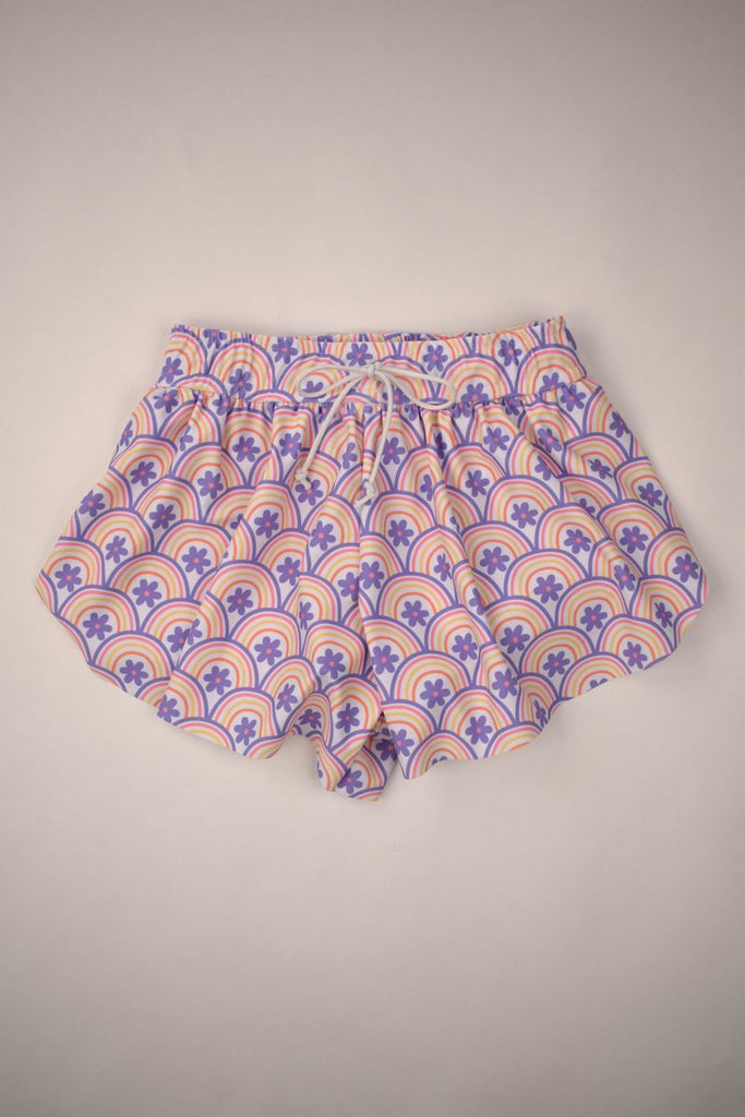 Butterfly Shorts - Rainbow Retro