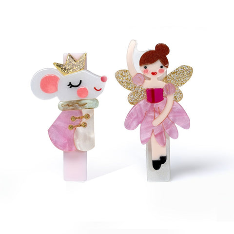 Mouse Ballerina Alligator Clips