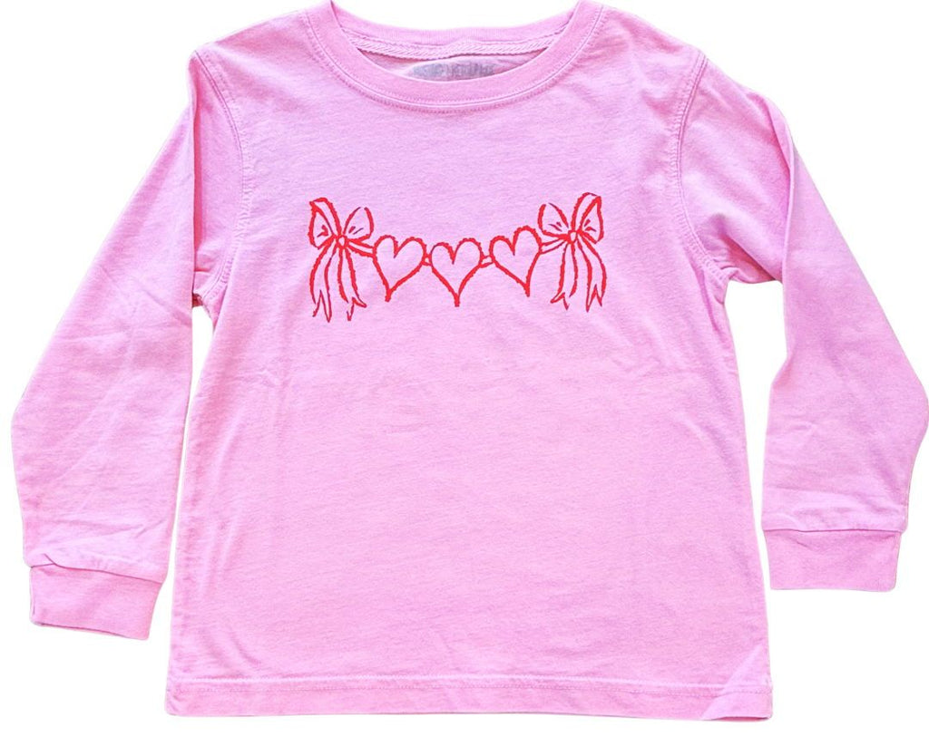 LS Light Pink Heart Banner