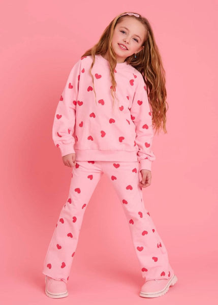 Pink Sparkle Sweetheart Lounge Set