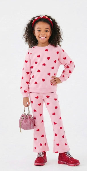 Pink Sparkle Sweetheart Lounge Set