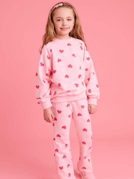 Pink Sparkle Sweetheart Lounge Set
