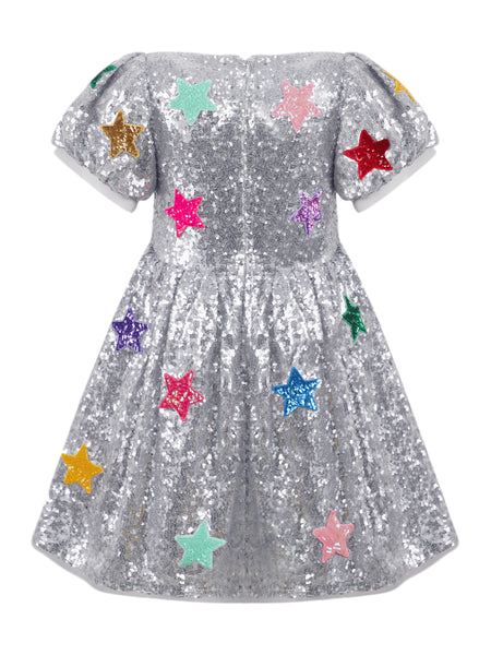 Sparkle Rainbow Star Dress
