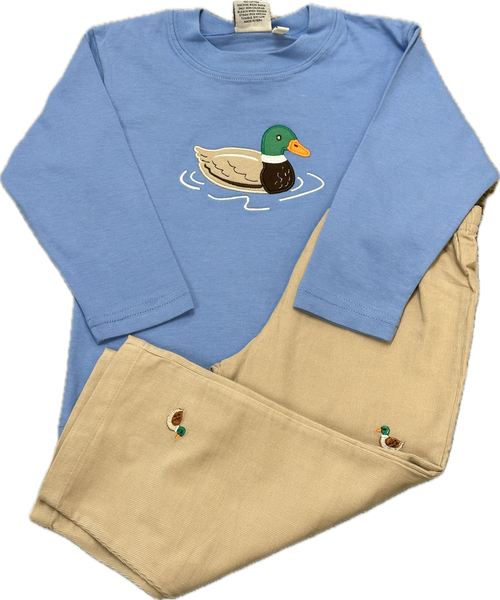 Mallard in Water Pant Set