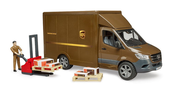 Mercedes-Benz Sprinter UPS with Driver and Accessories