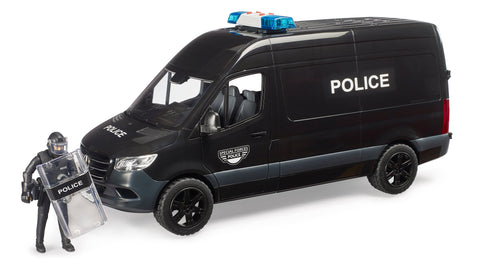Mercedes-Benz Sprinter Police Special Forces with Police Figure