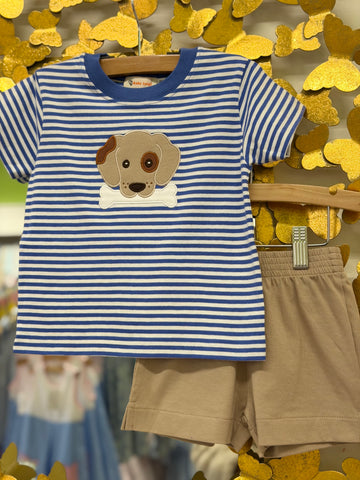Dog with Bone Short Set