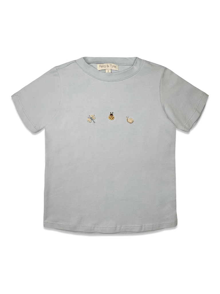 S/S Embroidered Tee- Bullion Bugs