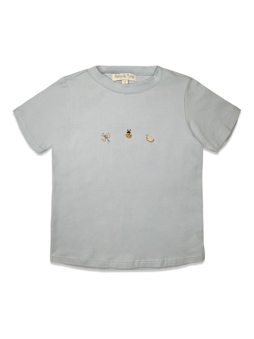 S/S Embroidered Tee- Bullion Bugs