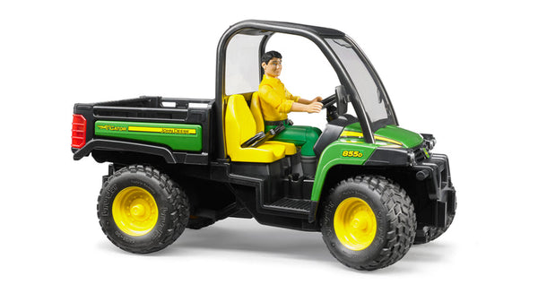 John Deere Gator XUV 855D with driver
