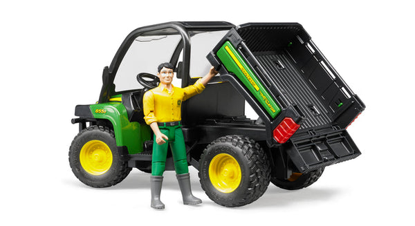 John Deere Gator XUV 855D with driver