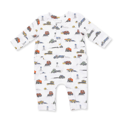 Uni Romper - Farm Machines
