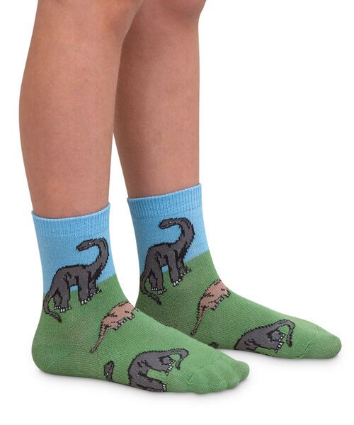 Dinosaur Crew Socks