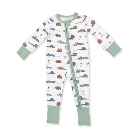 Convertible Romper - Farm Machines