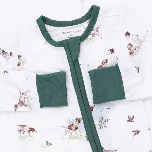 Convertible Romper - Pointer Pups & Duck Buddies