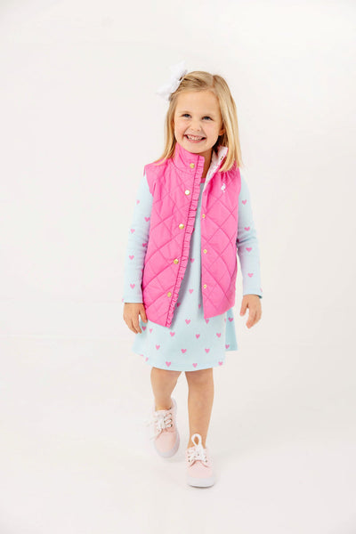 Vaughn Vest, Winter Park Pink