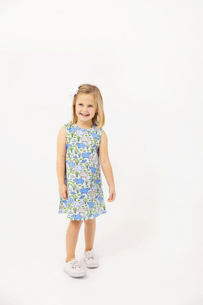 Sleeveless Polly Play Dress - Bal Harbour Hippo