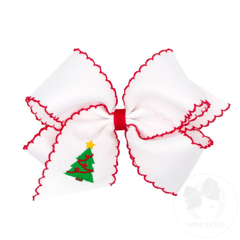 Moonstitch Embroidered Bow - Tree