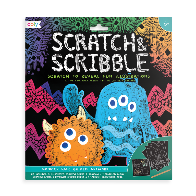 Scratch & Scribble - Monster Pals