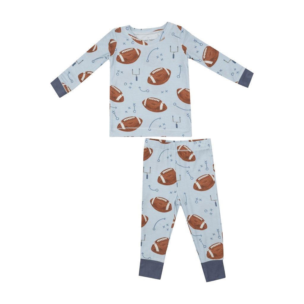 L/S Loungewear Set - Footballs