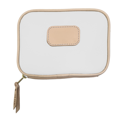 Bedell - White Coated Canvas