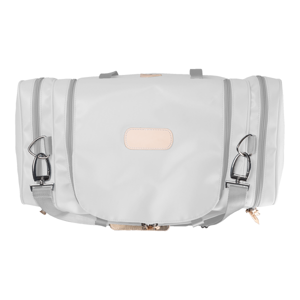 Medium Square Duffle - White
