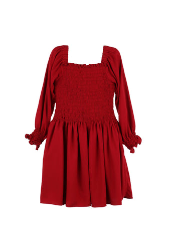 Carla Dress, Red