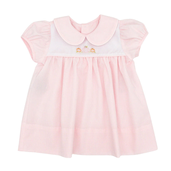 Pink Sawyer Dress, pumpkins