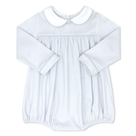 Covington Bubble Long Sleeve - Louisville Light Blue Ministripe